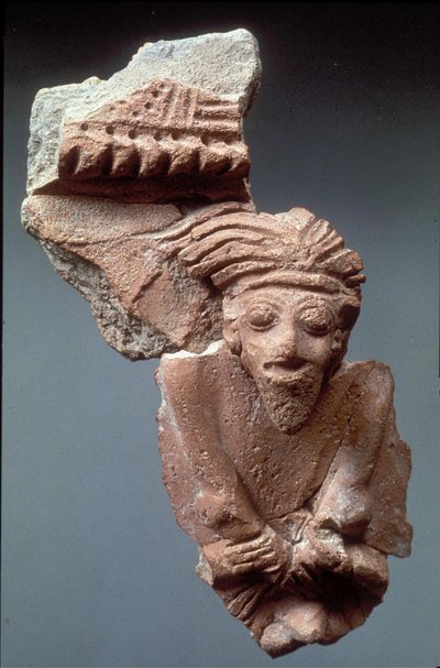 Shard of a cult object from the City of David by Jewish School