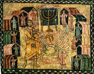 The Encampment at Beer and the Miraculous Well by Jewish School