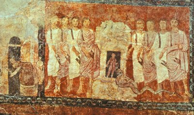 The Prophets of Baal on Mount Carmel by Jewish School