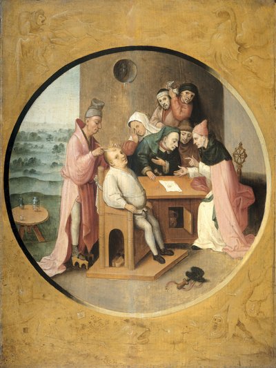 Removing the Rocks in the Head by Jheronimus Bosch (manner of)