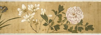 One Hundred Flowers (detail) by Jiayan Chen