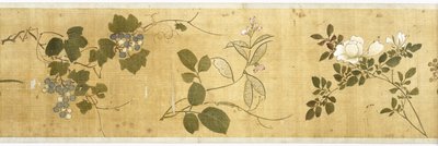 One Hundred Flowers, early 17th century (detail) by Jiayan Chen