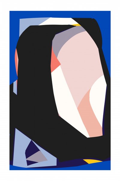 Bold Abstract Forms by Jilli Darling