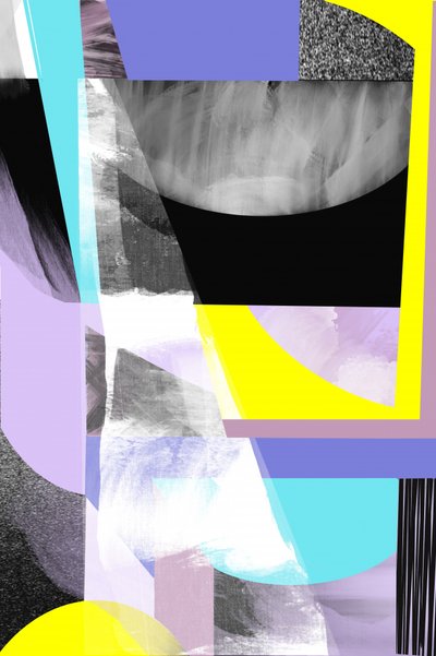 Vibrant Abstract Shapes by Jilli Darling