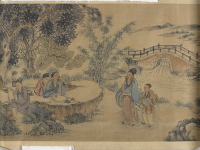 Gathering At The Lanting Orchid Pavilion by Jiuru Chen