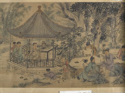 Gathering At The Lanting Orchid Pavilion by Jiuru Chen