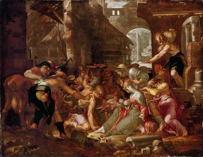 The Adoration of the Shepherds by Joachim Anthonisz Wtewael