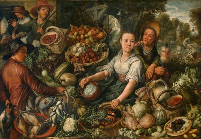 Vegetable Market by Joachim Beuckelaer