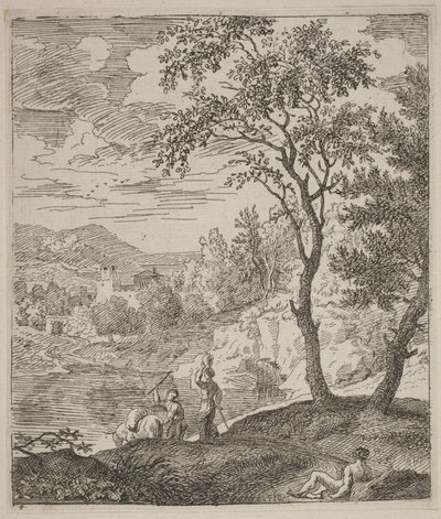 Landscapes in the Manner of Poussin by Joachim Franz Beich