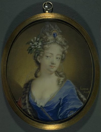 Portrait of Countess Märta Creutz, née Banér by Joachim Henne