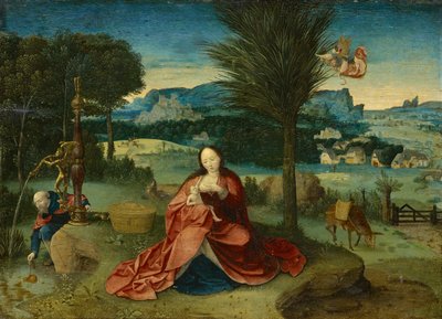 Rest on the Flight into Egypt by Joachim Patenier