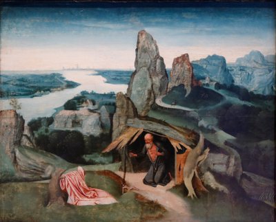 Saint Jerome in the Wilderness by Joachim Patenier