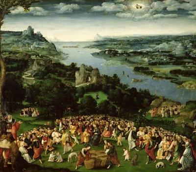 The Feeding of the Five Thousand by Joachim Patenier