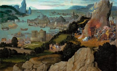 The Martyrdom of Saint Catherine by Joachim Patinir