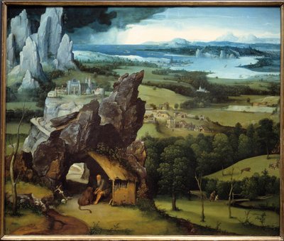 Landscape with Saint Jerome by Joachim Patinir