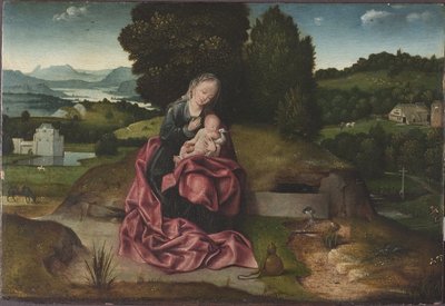 The Rest on the Flight into Egypt by Joachim Patinir