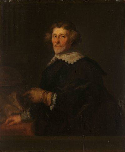 Portrait of Pieter Corneliszoon Hooft, Bailiff of Muiden, Historian and Poet by Joachim von Sandrart (I)