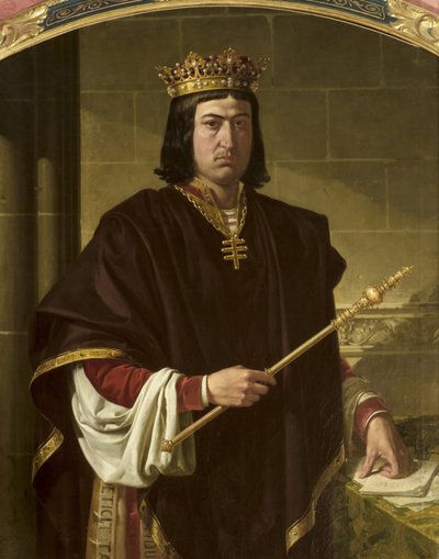 Portrait of King Ferdinand II of Aragon by Joachin Dominguez Becquer