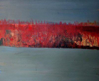 Fiery Abstract Horizon by Joackim Schou Dahle