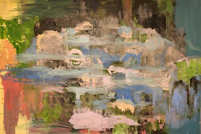 Serene Abstract Waterscape by Joackim Schou Dahle