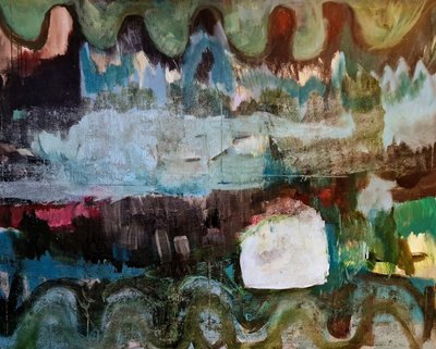 Vibrant Abstract Landscape by Joackim Schou Dahle