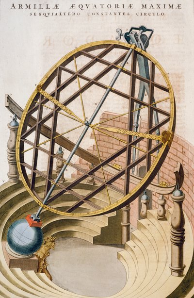 Great Equatorial Armillary Sphere by Joan Blaeu