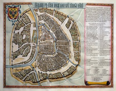 Moscow, Volume II, Atlas Maior, by Joan Blaeu by Joan Blaeu