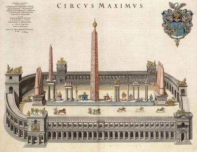 The Circus Maximus From the Atlas Van Loon by Joan Blaeu
