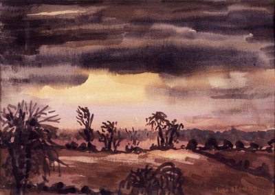 Fields in a Winter Dusk by Joan Thewsey