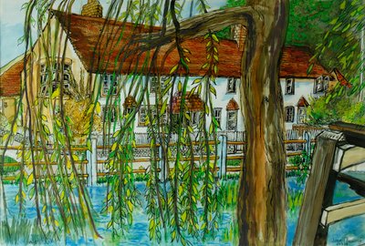 The Pond at Hedgerley by Joan Thewsey