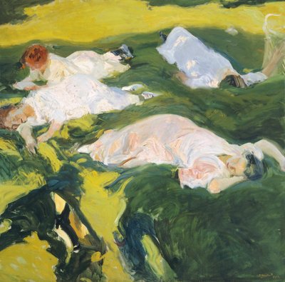 La Siesta by Joaquín Sorolla