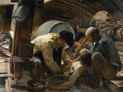 And they Still Say Fish is Expensive by Joaquín Sorolla