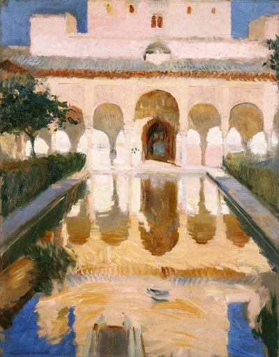 Hall of the Ambassadors, Alhambra, Granada by Joaquín Sorolla
