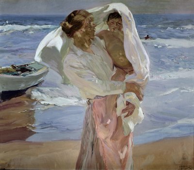 Just Out of the Sea by Joaquin Sorolla y Bastida
