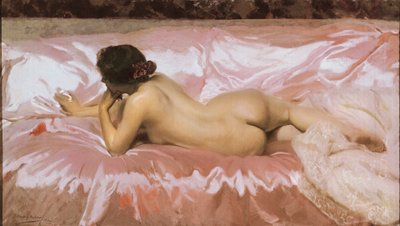 Naked woman by Joaquín Sorolla
