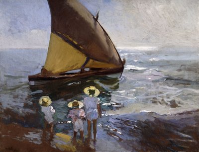 On the Beach, Valencia by Joaquín Sorolla