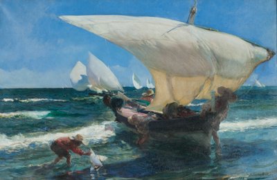 On the Coast of Valencia by Joaquin Sorolla y Bastida