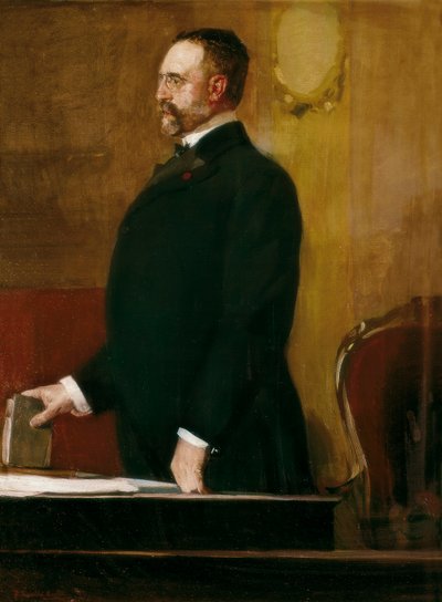 Portrait of Don Jose Canalejas Mendez by Joaquín Sorolla