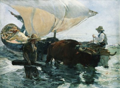 The Return from Fishing, 1893 by Joaquín Sorolla