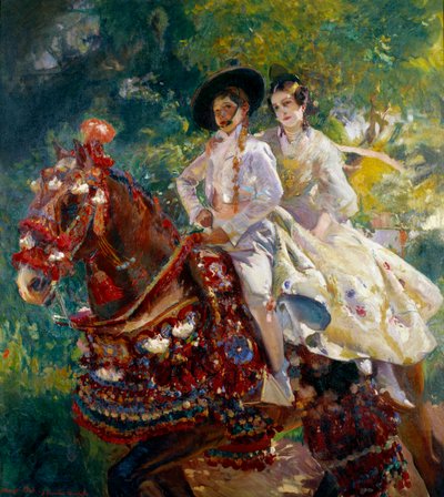 The Return of the Feria by Joaquín Sorolla