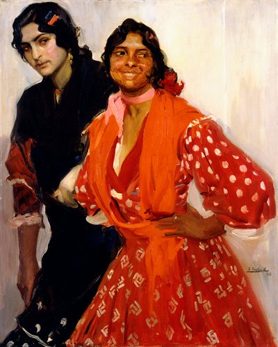 Two Gypsies, 1913 by Joaquín Sorolla