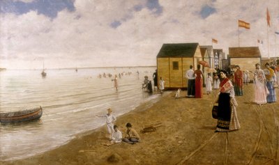 The Beach of Sanlucar de Barrameda by Joaquin Turina Arenal