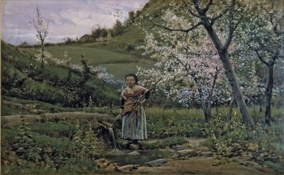 Spring by Joaquin Vayreda