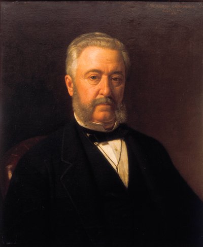 Portrait of Ramon Campoamor, Romantic Poet by Joaquín Espalter y Rull