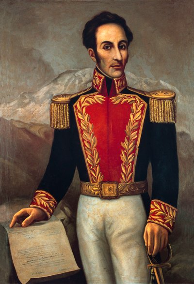 Simon Jose Antonio Bolivar, General and Statesman of South America by Joaquín Pinto