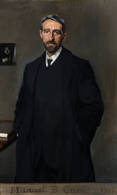 Manuel Bartolomé Cossío by Joaquín Sorolla