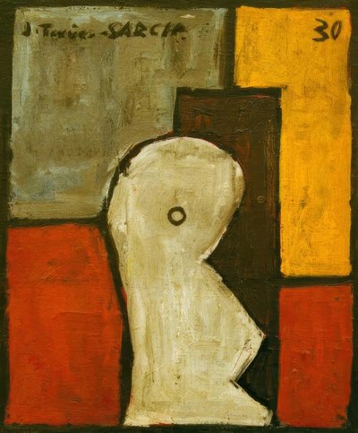 Structure with Abstract Form by Joaquín Torres García