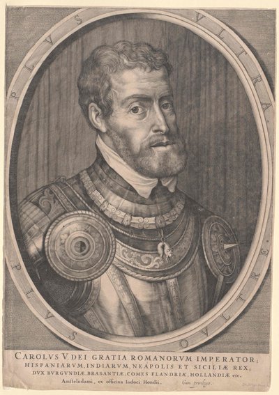 Holy Roman Emperor Charles V by Jodocus The Younger Hondius