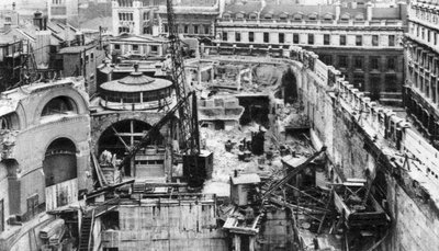 Bank, as Seen from the Roof of the Royal Exchange, London by Joel