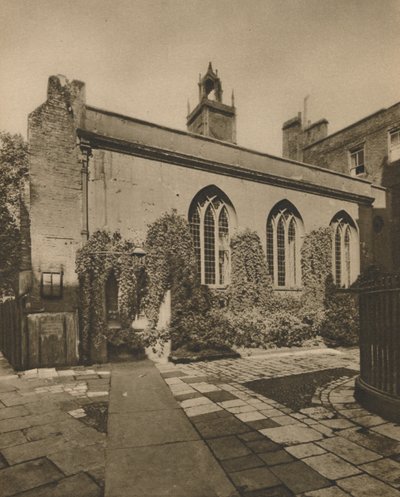 Hall of the Society of Cliffords Inn, Behind St. Dunstans-In-the-West by Joel